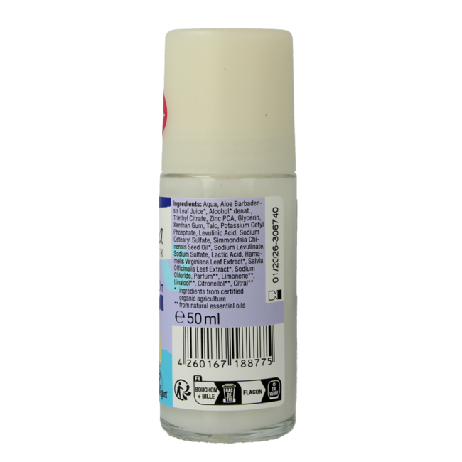 Alviana Deo roll-on organic jojoba 50 Millilitre