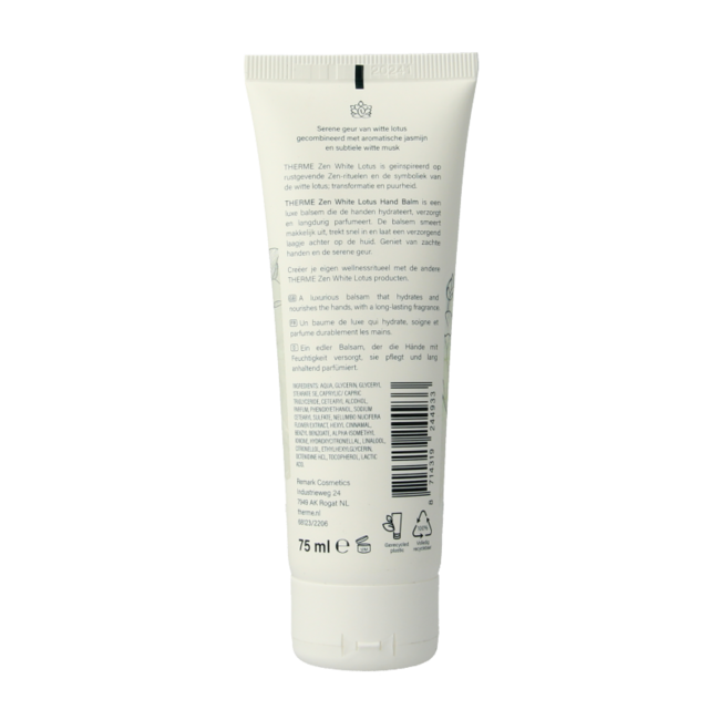 Therme Zen White Lotus Handbalsam 75 Milliliter