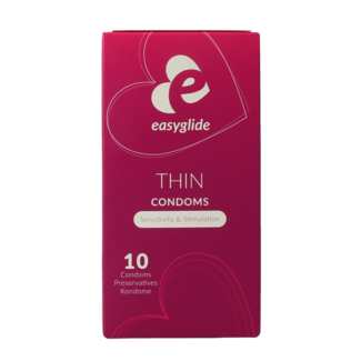 Easyglide Prezerwatywy Easyglide ultra cienkie 10 sztuk