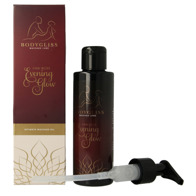 Bodygliss Aceite de masaje y lubricante 2 en 1 chai bliss 150 mililitros