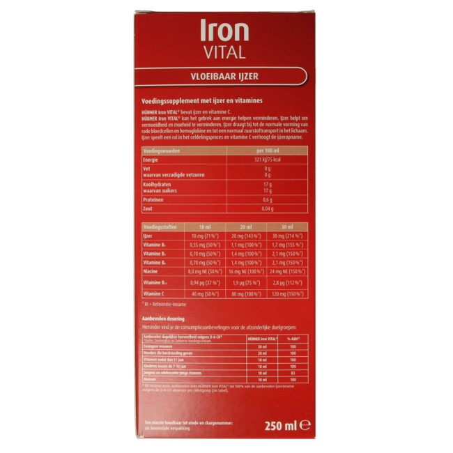 Iron vital 250 Millilitres