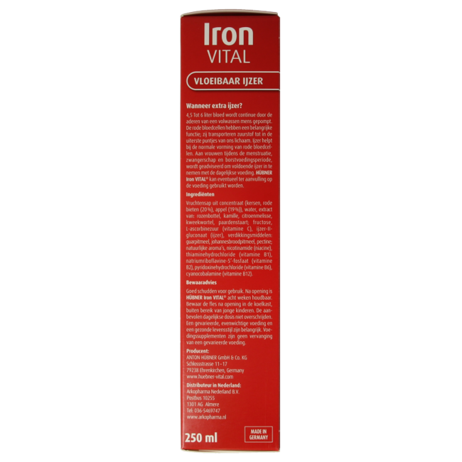 Iron vital 250 Millilitres