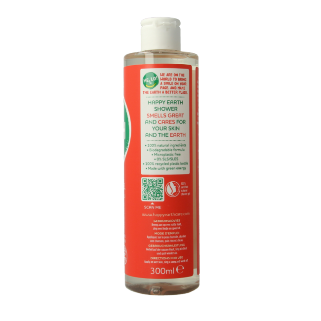 Pure showergel floral patchouli 300 Millilitres