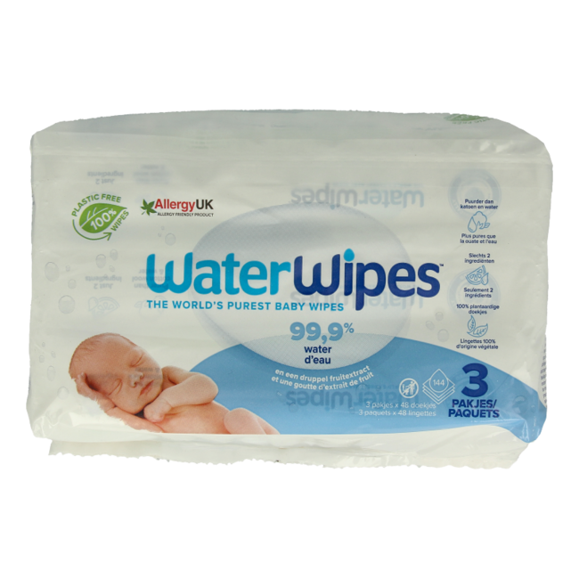 Babydoekjes 3-pack 144 Stuks