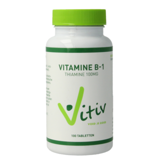 Vitiv Vitiv Vitamina B1 100 mg 100 comprimidos