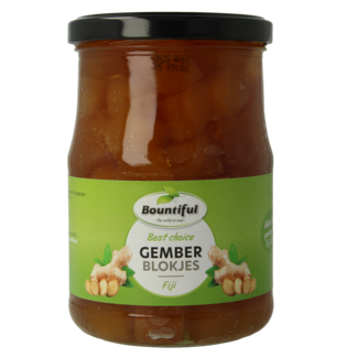 Bountiful Bountiful Fiji gemberblokjes 720 Gram