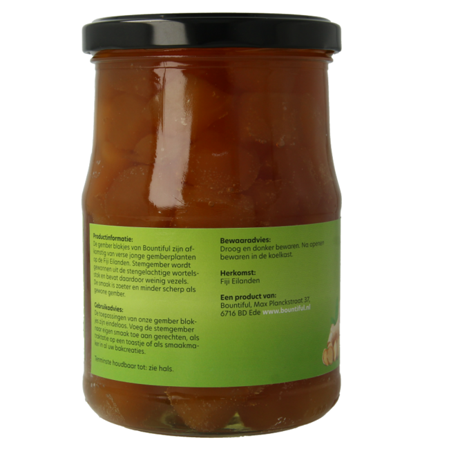 Bountiful Fidschi Ingwerwürfel 720 Gramm