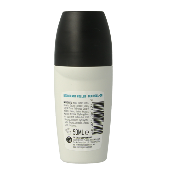 Marcel's Green Soap Roll-on Deodorant Mimosa & Black Currant 50ml