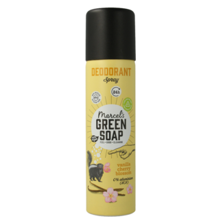 Marcel's Green Soap Marcel's Green Soap Desodorante en spray vainilla y flor de cerezo 150 mililitros