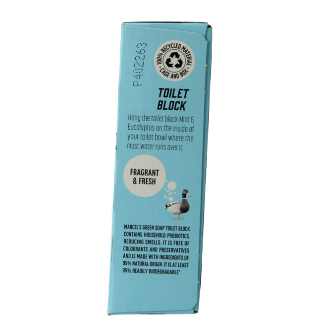 Bloque para inodoro menta y eucalipto 35 gramos