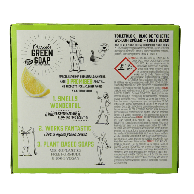 Lemon & Ginger Toilet Block 35g