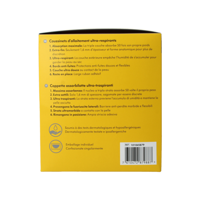 Zoogcompressen ultra ademend 60 Stuks