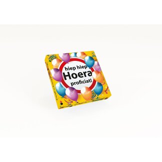 Voor Jou! Tablet Hip Hip Hooray 90 Gram