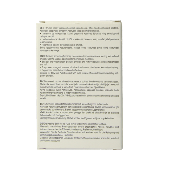 Joik Organics Sapone Scrub Piedi Biologico 100 Grammi