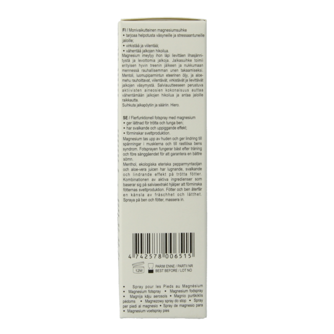 Joik Organics Spray orgánico para pies con magnesio 50 mililitros