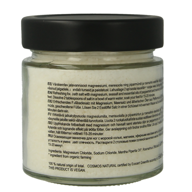 Joik Organics Baño de pies orgánico refrescante 200 Gramos