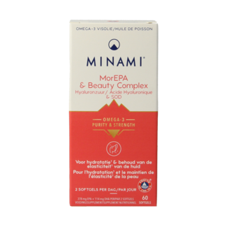 Minami Minami MoreEPA & beauty complex 60 Cápsulas Blandas