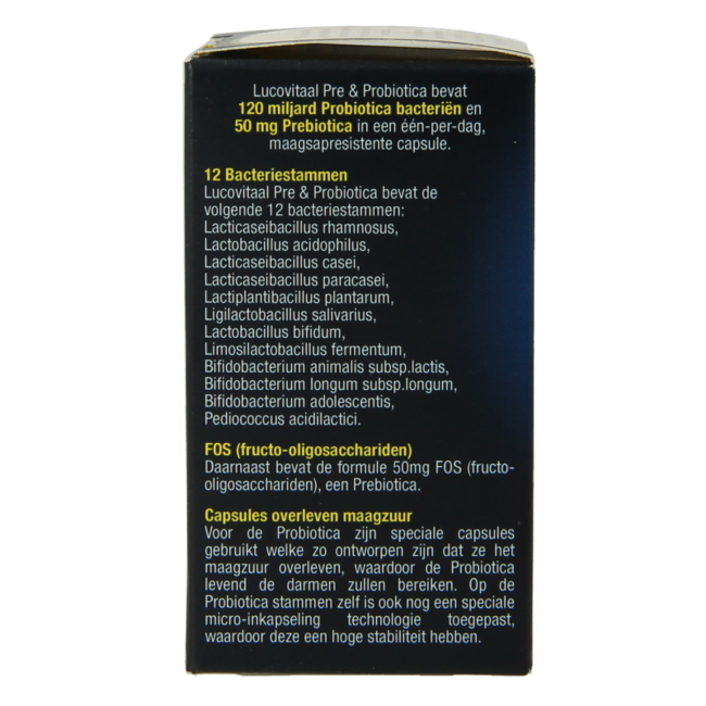 Lucovitaal Super pre & probiotica 14 Kapsułek