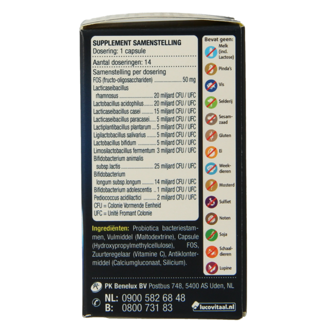 Lucovitaal Super pre & probiotici 14 Capsule