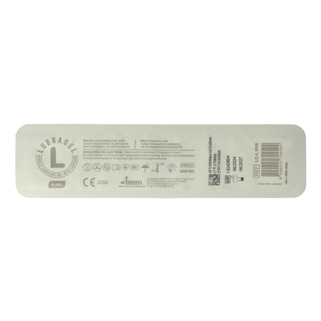 Lubragel Gleitmittel Lidocain-Gel 6 ml 1 Stück