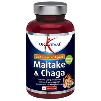 Lucovitaal Lucovitaal Maitake & Chaga 90 Kapseln