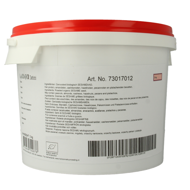 Tahini ecológico bio 3 kg