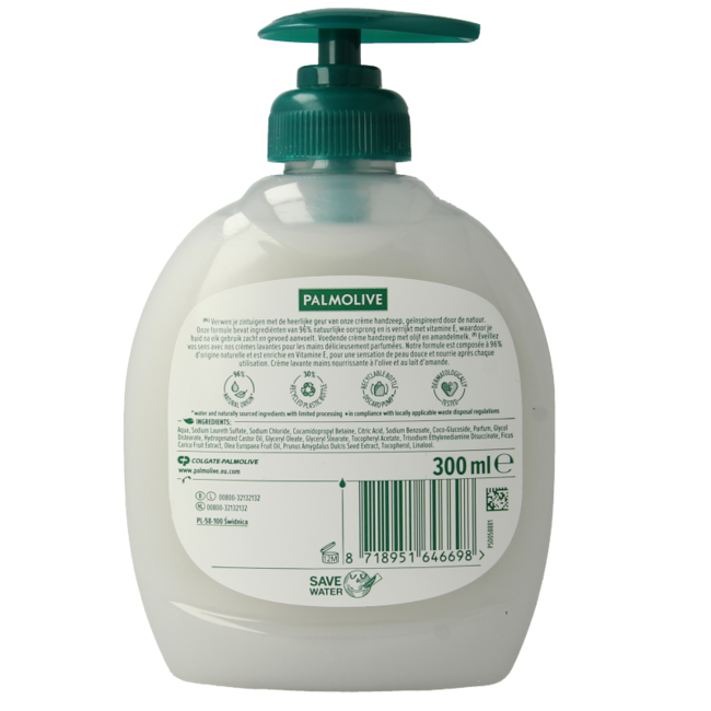 Palmolive Naturals hand soap milk & olive 300 Millilitres