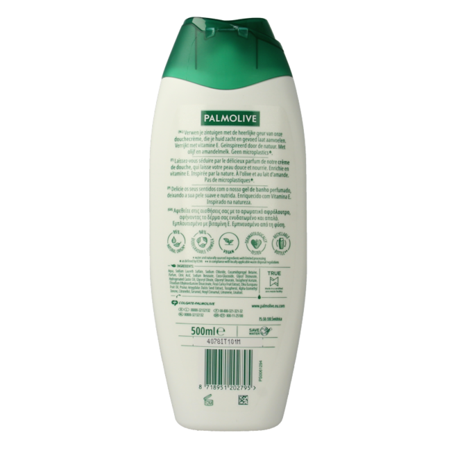Bagnodoccia Palmolive Naturals Oliva e Latte 500 Millilitri