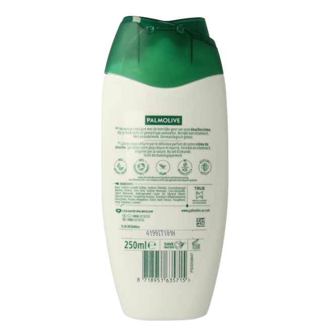 Palmolive Naturals almond shower gel 250 Millilitres