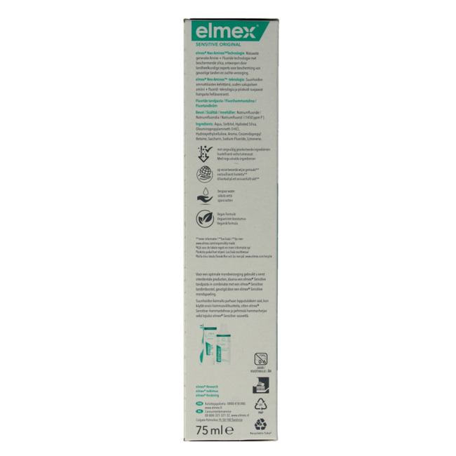 Sensitive Original toothpaste 75 Millilitres