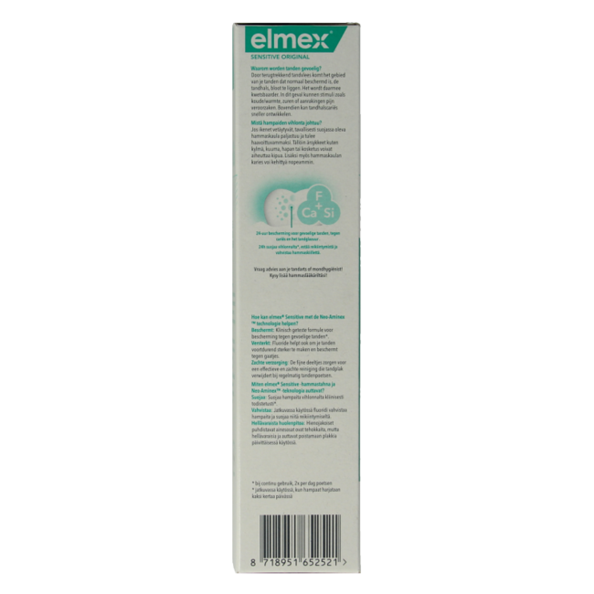 Sensitive Original toothpaste 75 Millilitres