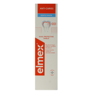 Elmex Elmex Toothpaste anti caries gentle white 75 Millilitres