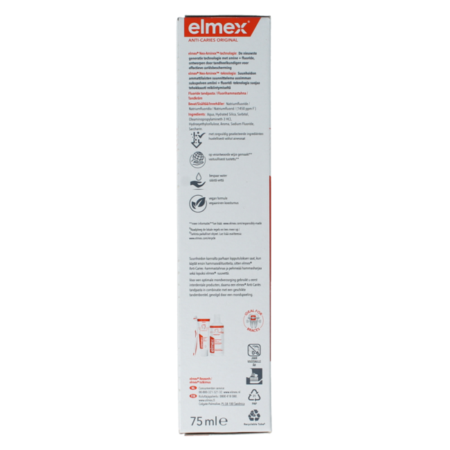 Elmex Anti-Caries Toothpaste 75 Millilitres