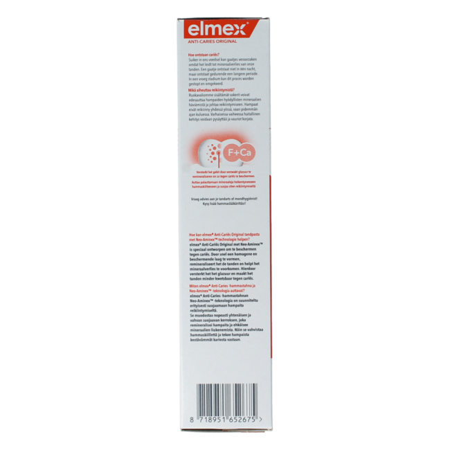 Elmex Anti-Caries Toothpaste 75 Millilitres
