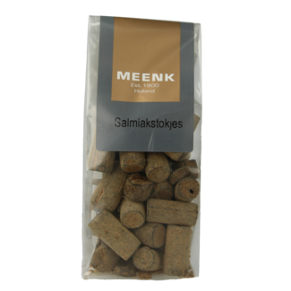 Meenk Meenk Salmiak stokjes 150 Gramos