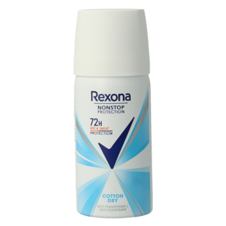 Rexona Rexona Cotton Dry Mini Deodorant Spray 35ml