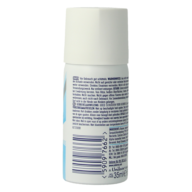 Deodorant spray cotton dry mini 35 Millilitres