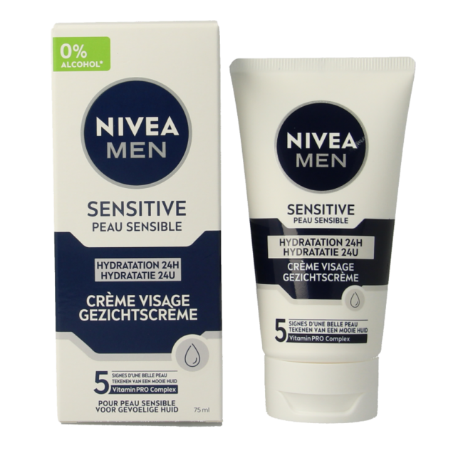 Nivea Men crema facial sensitive 75 mililitros