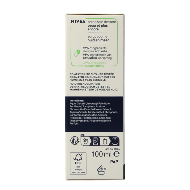 Men aftershave balsem herstellend 100 Milliliter