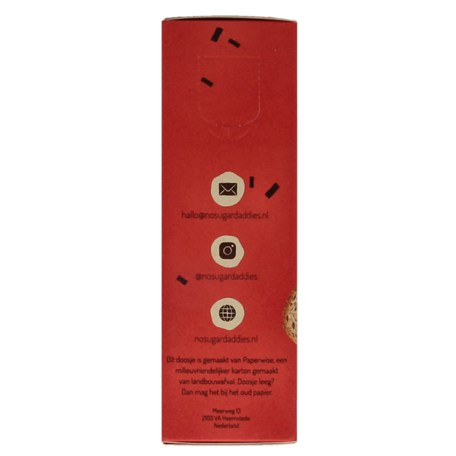 No Sugar Daddies Choco chunks extra dark organic 180 Gram