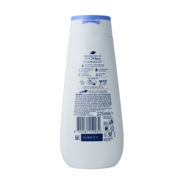 Dove Shower advanced anti stress 225 mililitros