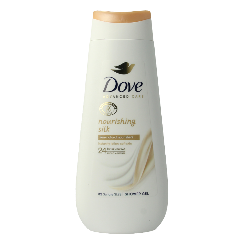 Dove Shower advanced nourish silk 225 mililitros