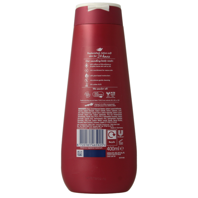 Dove Duschgel Advanced Pro Age 400 ml