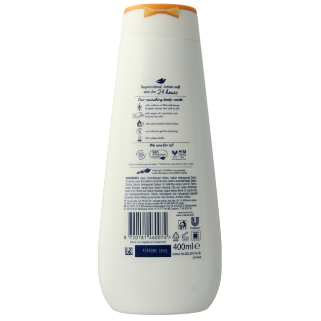 Shower advanced nourish care 400 Millilitres
