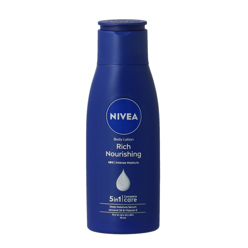 Nivea Bodymilk nutritiva 75 mililitros