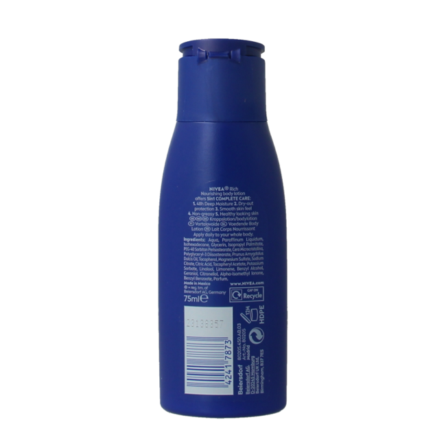 Nivea Bodymilk pflegend 75 Milliliter