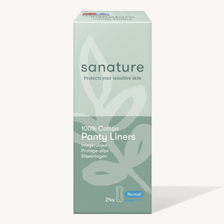 Sanature Pantyliners normal box 24 pieces
