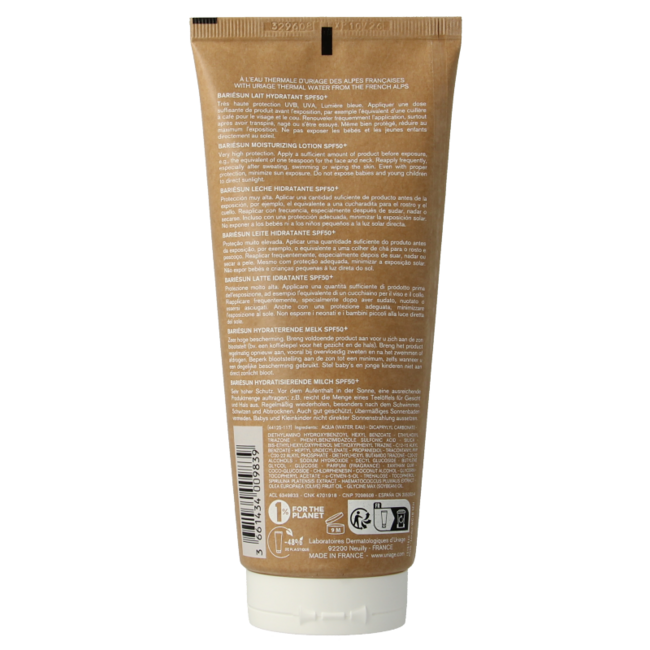 Uriage Sonnenmilch SPF50 200 Milliliter