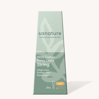 Sanature Salvaslip per Tanga/String 24 Pezzi
