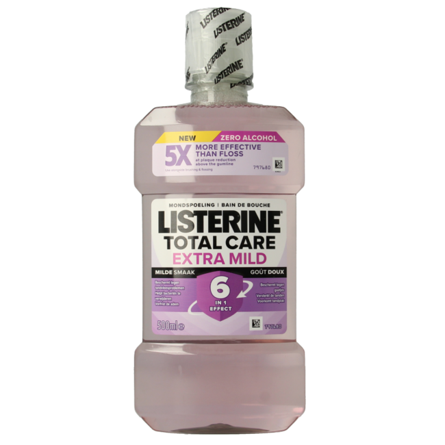 Listerine Mouthwash extra mild 500 Millilitres